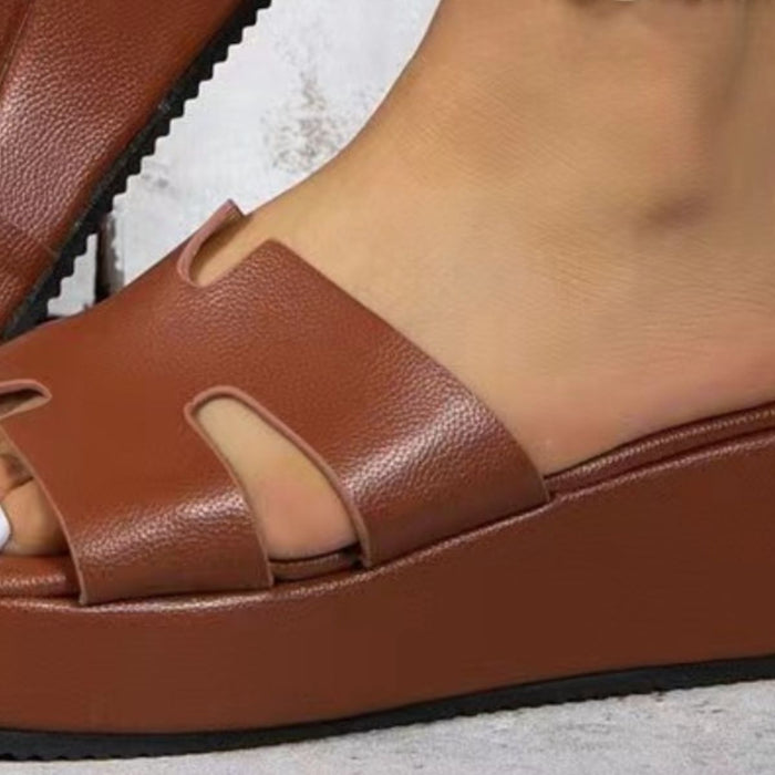 Open Toe Wedge Sandals