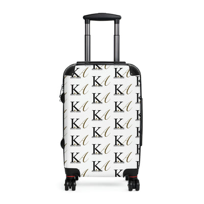 KA White Suitcases