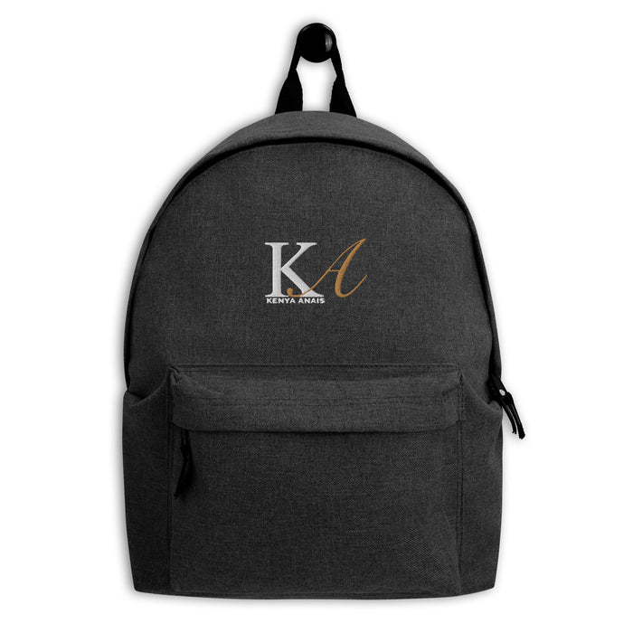 KA Embroidered Backpack